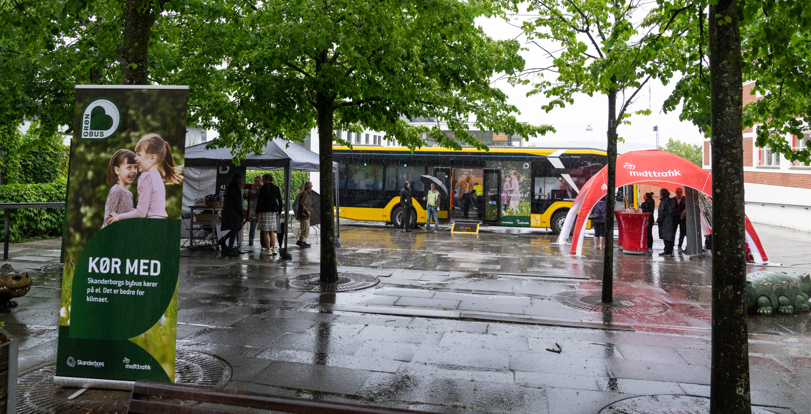 Midttrafik Mobile Kundecenter i Skanderborg